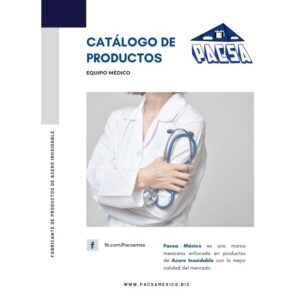 Portada Producto Catálogo Médico de Pacsa México 2023